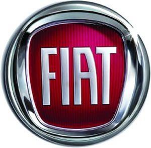 Logo emblème sigle pour FIAT grille de calandre pour FIAT 500X depuis 2015, diamètre 100 mm., Neuf