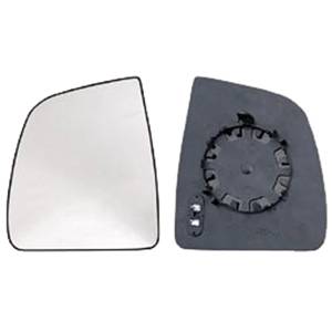 Miroir Glace rétroviseur gauche pour FIAT DOBLO II phase 1 2010-2015, verre dégivrant, à clipser