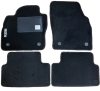 Kit 4 Tapis de sol Auto pour SEAT IBIZA depuis 2017 (6F), sigle IBIZA, avec CLIPS, Neuf