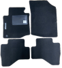 Kit 4 Tapis de sol Auto pour TOYOTA AYGO 2005 à 2014, avec sigle AYGO, moquette noire et clips, Neuf