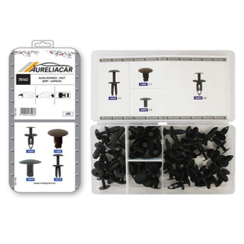 20 Rivet Clips Set for Fiat Alfa Romeo Bumper Exterior Wheel Arch Trim