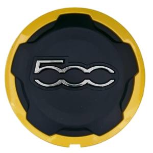 Lot De 4 Caches Moyeux Pour Fiat 500 - Occasion - Écrous Centraux - Compatible Toutes Fiat 500