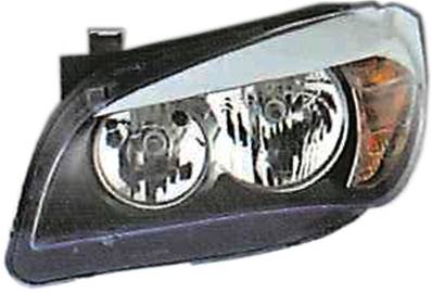 Phare Optique avant gauche électrique pour BMW X1 E84 ph. 1 2009-2012, H7+H7, Neuf