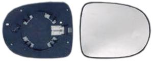Miroir Glace rétroviseur droit pour RENAULT CLIO III phase 2, 2009-2012, dégivrant, à clipser, Neuf