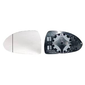 Miroir Glace rétroviseur gauche pour OPEL CORSA D phase 1, 2006-2010, asphérique à clipser, Neuf