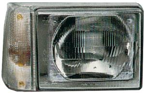 Phare Optique avant droit pour FIAT PANDA I, 1986-1997, manuel, feu clignotant blanc, Neuf