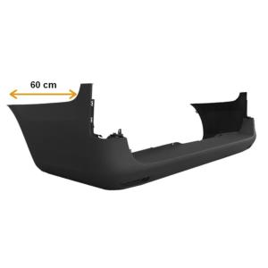 Pare chocs arrière pour MERCEDES VITO III (W447) 2014-2019, châssis long, brides angle mort, gris, Neuf