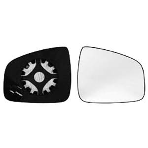 Miroir Glace rétroviseur droit pour DACIA LOGAN II MCV phase 1, 2013-2016, dégivrant, à clipser