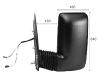 Rtroviseur extrieur gauche lectrique pour IVECO DAILY CITY 2000-2006, dgivrant, bras moyen, noir, Neuf