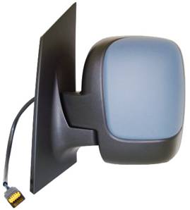 Rétroviseur gauche électrique pour PEUGEOT EXPERT II 2007-2016, (double glace), Neuf à peindre