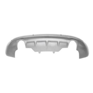 Spoiler pare-chocs arrière pour AUDI Q5 I ph. 2 2012-2016, avec trous radar et supports avec échappement simple droite & gauche, noir gaufré, Neuf