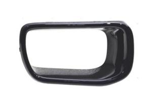 Cadre grille inférieur droit pour MINI ONE COOPER F55/F56 2014-2021, Mod. S, noir-brillante, pare-chocs avant, Neuf