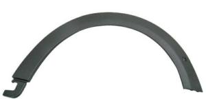 Elargisseur avant droit pour MINI F55/F56 de 2014-2021, ONE/COOPER, Noir, gaufre, avec PDC, Neuf