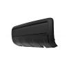 Moulure centrale pare-chocs arrire pour FIAT PANDA 4X4/NAT. POW. depuis 2013, noire brillante, Neuve