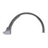 largisseur d'aile avant droit pour FORD KUGA III phase 1 depuis 2020, noire gaufr, avec clips, Neuf
