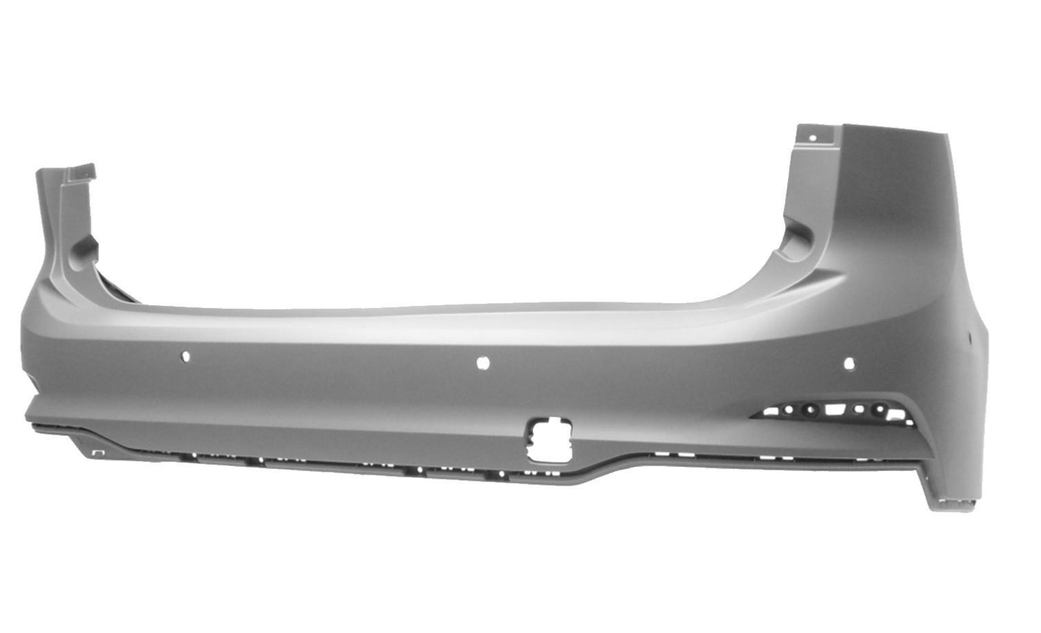Pare-chocs arrière pour FORD FOCUS IV PHASE 2 depuis 2022, avec 6 trous radar, Mod. SW, Neuf à peindre