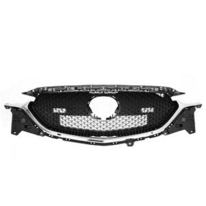 Grille de radiateur pour MAZDA CX-5 II, 2017-2023, noire, moulure chromée, Neuve