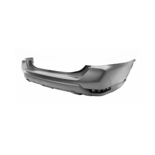 Pare-chocs arrière pour NISSAN X-TRAIL 2017-2022, avec marquages pour perçage radar, noir lisse, Neuf à peindre