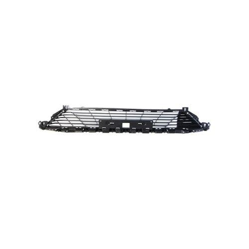 Grille centrale de pare-chocs avant pour PEUGEOT 308 III phase 1 depuis 2021, noire structurée, Neuve