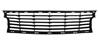 Grille de calandre inférieure pour RENAULT SCENIC III phase 2, 2012-2013, noire, pare chocs avant