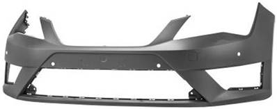 Pare chocs avant pour SEAT LEON FR 2013-2016, trous capteurs radar, Neuf