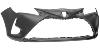 Pare chocs avant pour TOYOTA YARIS III phase 3, 2017-2020, noir  apprter, Neuf