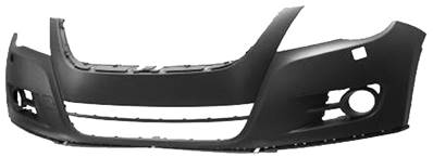 Pare chocs avant pour VOLKSWAGEN TIGUAN I ph. 1 2007-2011, trous lave phares, Neuf à peindre