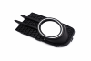 Grille de pare-chocs avant gauche pour VOLKSWAGEN TIGUAN I phase 2 2011-2015, noire, avec emplacement antibrouillard, avec contour chrom�, mod�le Sport, Neuve