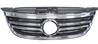 Grille radiateur centrale pour VOLKSWAGEN TIGUAN I ph. 1 2007-2011, chrome noir, pare chocs avant