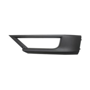 Grille pare-chocs avant gauche pour VOLKSWAGEN T-ROC 2017-2022, inférieure, noire gaufrée, avec siège antibrouillard, Neuve