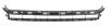 Grille centrale de pare chocs avant pour AUDI A6 (C8) depuis 2019, noire, Neuve