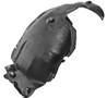 Pare boue d'aile avant gauche pour BMW X1 E84 ph. 2 2012-2015, partie arrire, Neuf