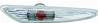 Feu clignotant répétiteur droit pour BMW série 3 E46 2001-2004, incolore, Neuf