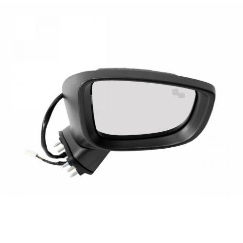Rétroviseur droit pour MAZDA 2 III 2015-2018, électrique, dégivrant, avec feu clignotant, BLIS, coque à peindre, 7 PIN, Neuf