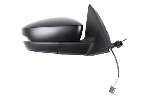 Rétroviseur droit pour SKODA FABIA 2018-2021, a cable, noir, avec feu convexe, 2 pin, Neuf