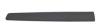 Moulure baguette latérale sur porte avant droite pour PEUGEOT PARTNER II phase 1, 2008-2012, Noire, gaufré, Neuve