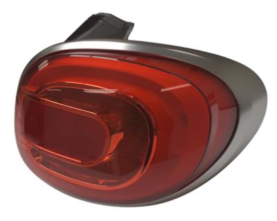 Feu arrière droit à LED pour FIAT 500L Trekking, 2013-2017, cadre satiné, Neuf
