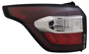 Feu arrière gauche à LED pour FORD KUGA II phase 2 2016-2019, noir, Neuf