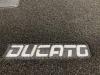 Tapis de sol Auto pour FIAT DUCATO depuis 2014, avec sigle DUCATO, moquette noire, Neuf
