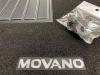 Tapis de sol Auto pour OPEL MOVANO II, 2010-2019, avec sigle MOVANO, moquette noire et clips, Neuf