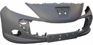 Pare chocs avant pour PEUGEOT 206 Plus (206+) 2009-2013,, trous antibrouillard, à peindre
