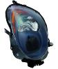 Phare Optique avant droit pour ALFA ROMEO MITO H7 + H7 fond noir Neuf 2008-2016