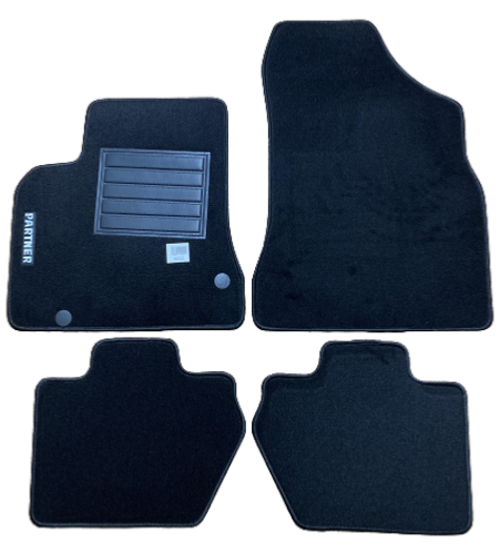 Tapis de sol Auto pour PEUGEOT PARTNER II, 2008-2018, Neuf