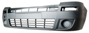 Pare chocs avant pour OPEL MOVANO I phase 2, 2003-2010, noir, Neuf