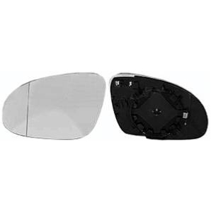 Miroir Glace rétroviseur gauche pour VOLKSWAGEN GOLF V 2003-2008, dégivrant, asphérique, à clipser