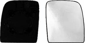 Miroir Glace rétroviseur droit pour PEUGEOT EXPERT II 2007-2016, verre supérieur, à clipser