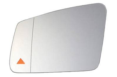 Miroir Glace rétroviseur gauche pour MERCEDES (W176) CLASSE A depuis 2015, dégivrant, blind spot