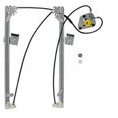 Lève vitre électrique avant droit pour VOLKSWAGEN TRANSPORTER T5 phase 1 2003-2009, sans moteur, Mod. 3 portes, Neuf
