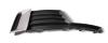 Grille pare-chocs avant droite pour AUDI A3 III phase 2 2016-2020, noire, alluminium, Neuve