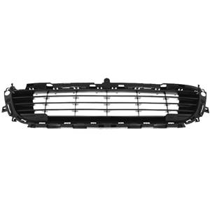 Grille de calandre inférieure pour CITROËN C4 II phase 2, 2015-2018, noire, pare chocs avant, Neuve